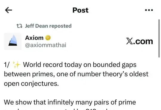 独家｜对话硅谷独角兽Axiom：00后创始人，6个人、两周秘密实验，AI如何打破十年素数间隔问题纪录？