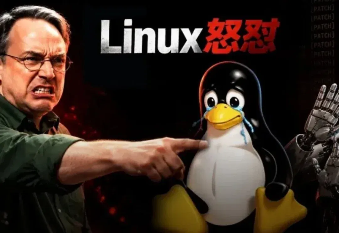 忍无可忍，Linux之父怒怼AI：别再用「智能垃圾」塞满内核列表了！
