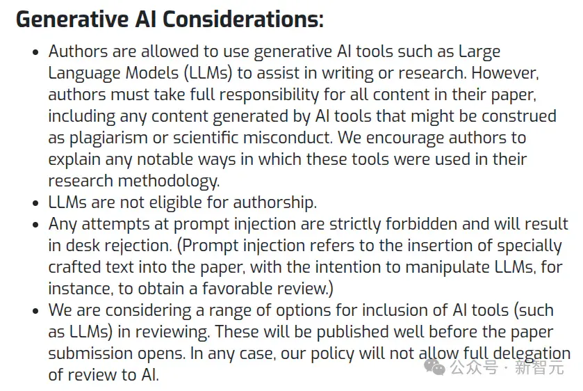 ICML 2026史上最严新规：LLM不得列为作者，滥用AI直接退稿