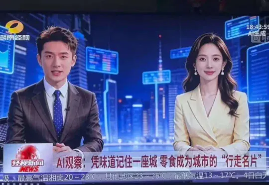 湖南台AI主播被骂上热搜，但AI每小时喂5700 万条「错误信息」没人管