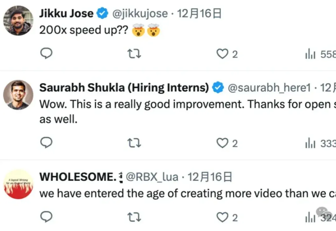 单卡2秒生成一个视频！清华联手生数开源TurboDiffusion，视频DeepSeek时刻来了