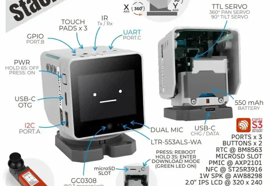 2026 年了，StackChan 这个 30 万像素的 AI 桌宠还被抢爆？