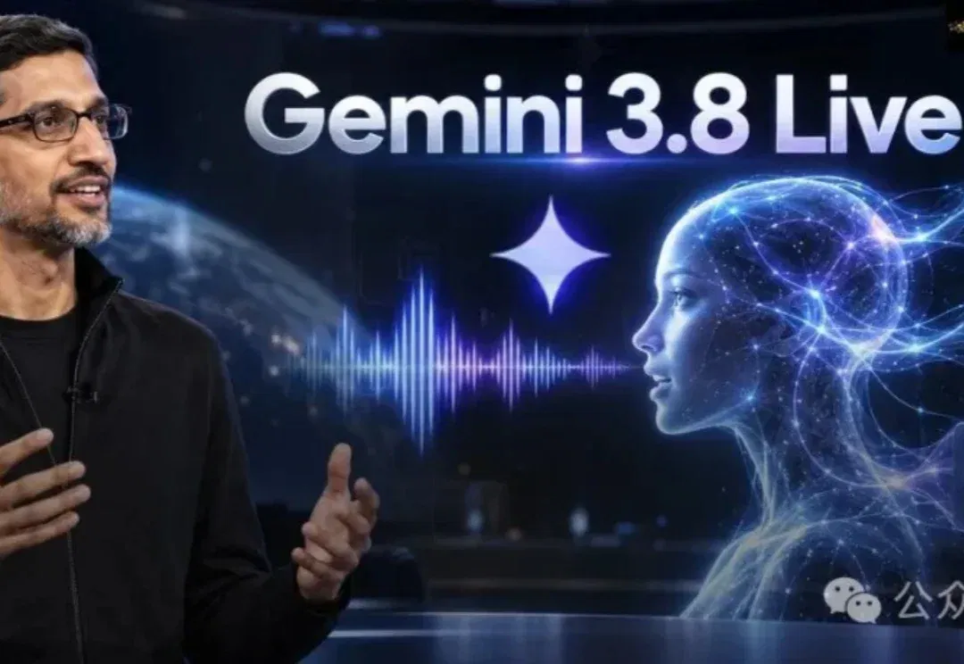 刚刚，Gemini 3.8 Live上线！