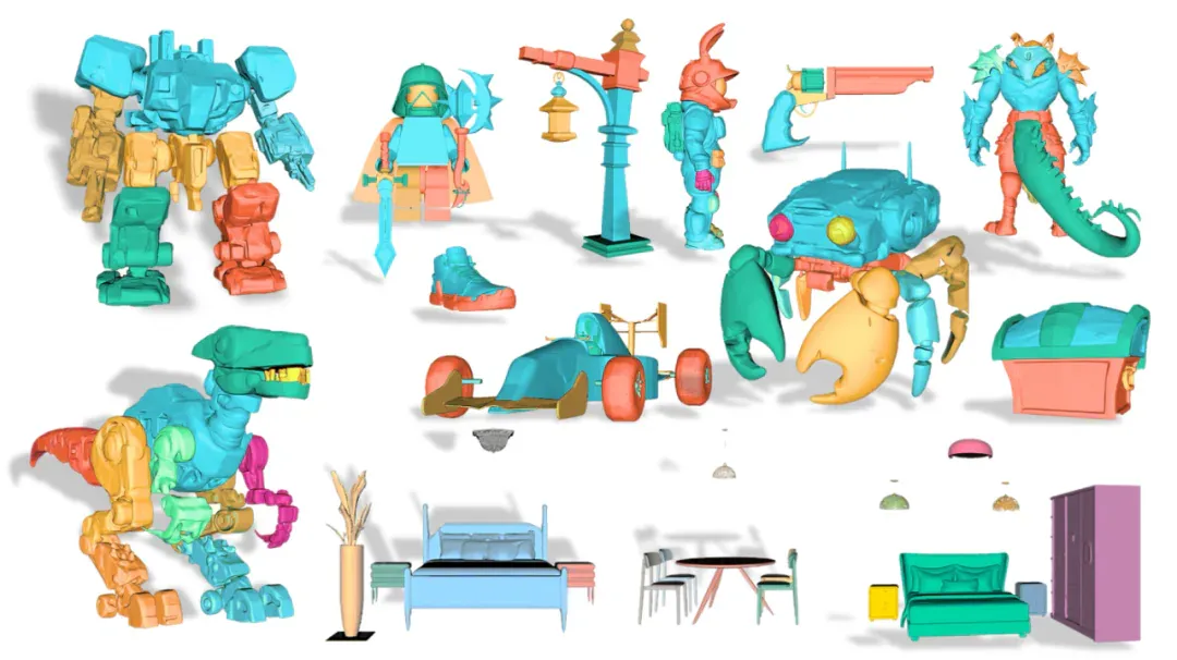 首个3D生成解构模型PartCrafter问世，GitHub狂揽2k星标