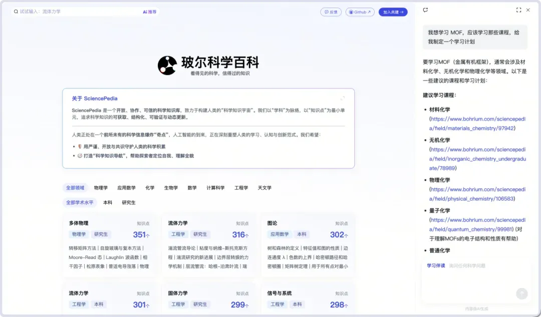AI百科全书SciencePedia：当马斯克Grokipedia遭遇滑铁卢，有个中国团队默默把活儿干了