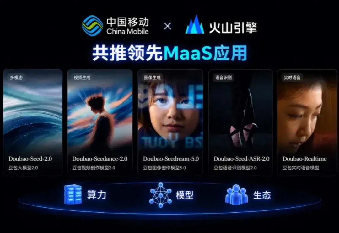 中国移动与火山引擎共推机密模型服务模式，让企业更安全的使用大模型！