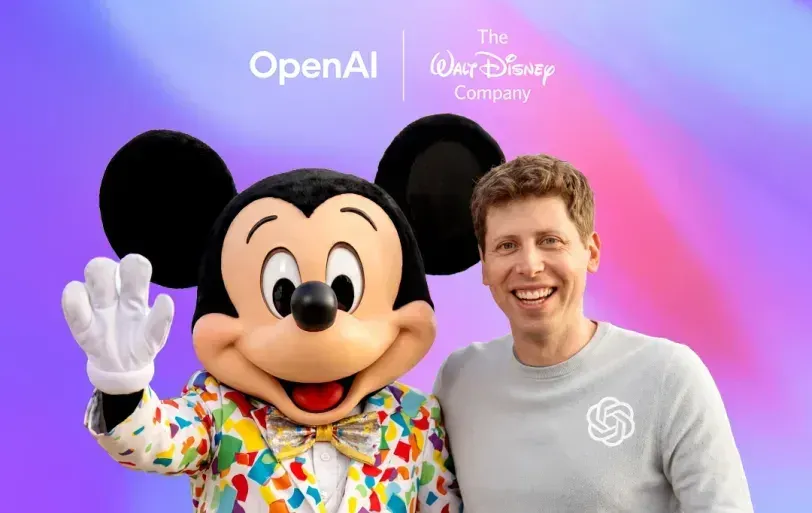 迪士尼把它的200个角色IP交给了OpenAI，意味着什么？｜大公司