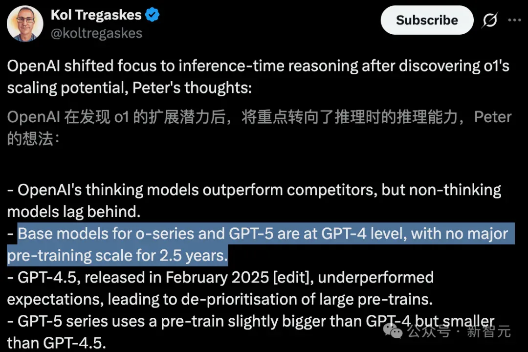 OpenAI大溃败！GPT-5「换皮」GPT-4o，两年半预训练0突破