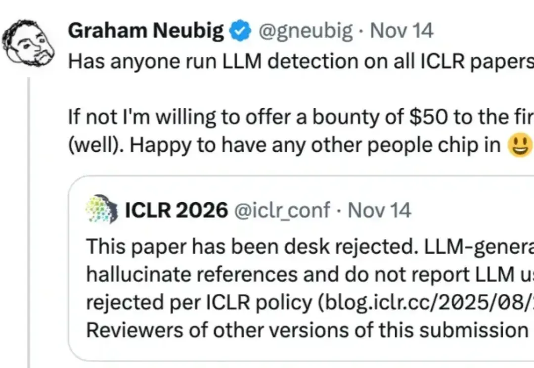 居然有21%的ICLR 2026评审纯用AI生成…
