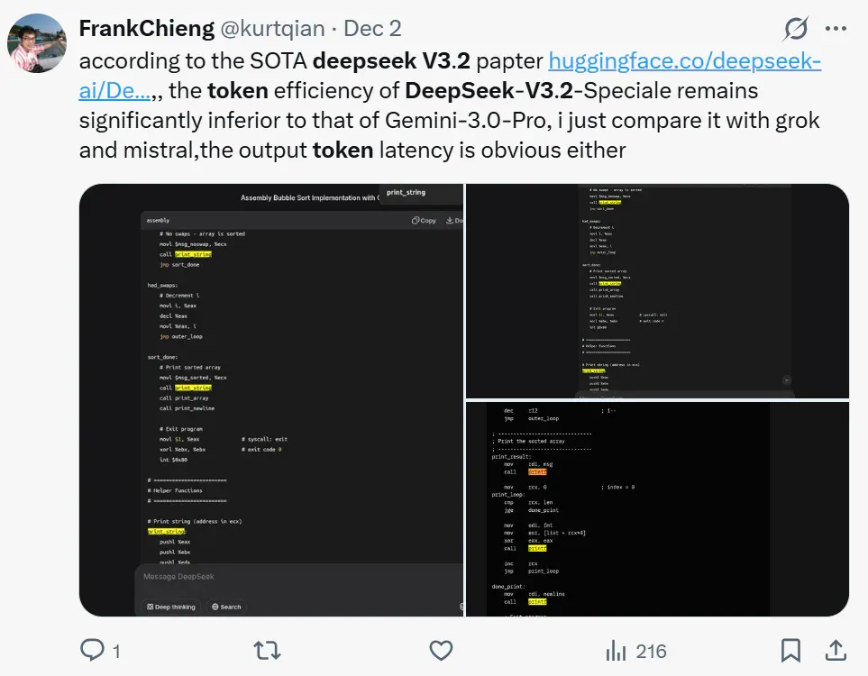 DeepSeek-V3.2巨「吃」Token，竟然是被GRPO背刺了
