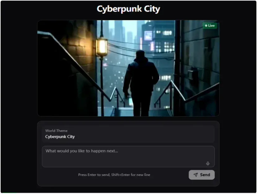 AI视频公司PixVerse发布PixVerse R1。一个全新的世界模型，终于让AI视频进入了“无限流”时代。