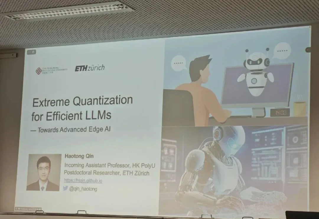 挑战 1 比特！ETH Zürich 秦浩桐：如何把大模型「塞进」小设备？| IJCAI 2026