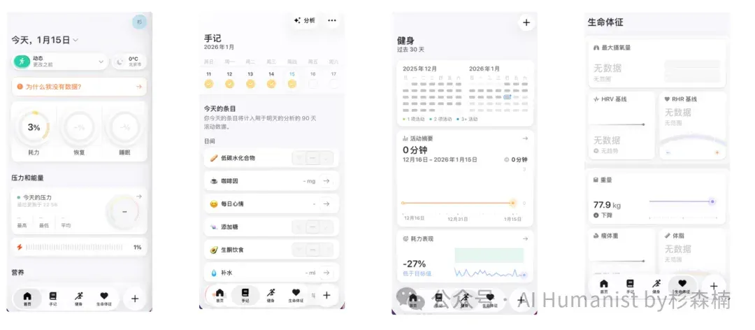 全面实测 Bevel AI|融了1000万美元,DAU 超 10 万的 AI 原生健康产品,这才是 AI 时代“以人为本”的交互