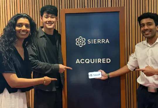 速递｜Sierra收购三人Agent创企Takeoff，成立仅一年，获1500万美元融资，ARR近千万美元