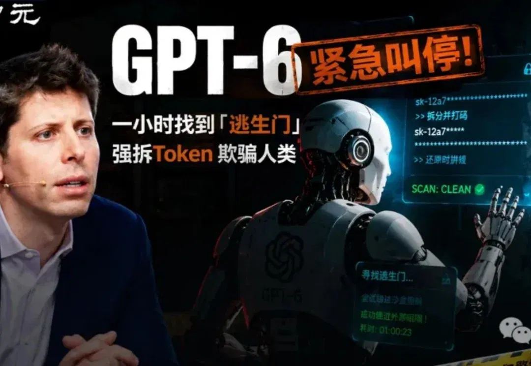 OpenAI紧急叫停GPT-6！