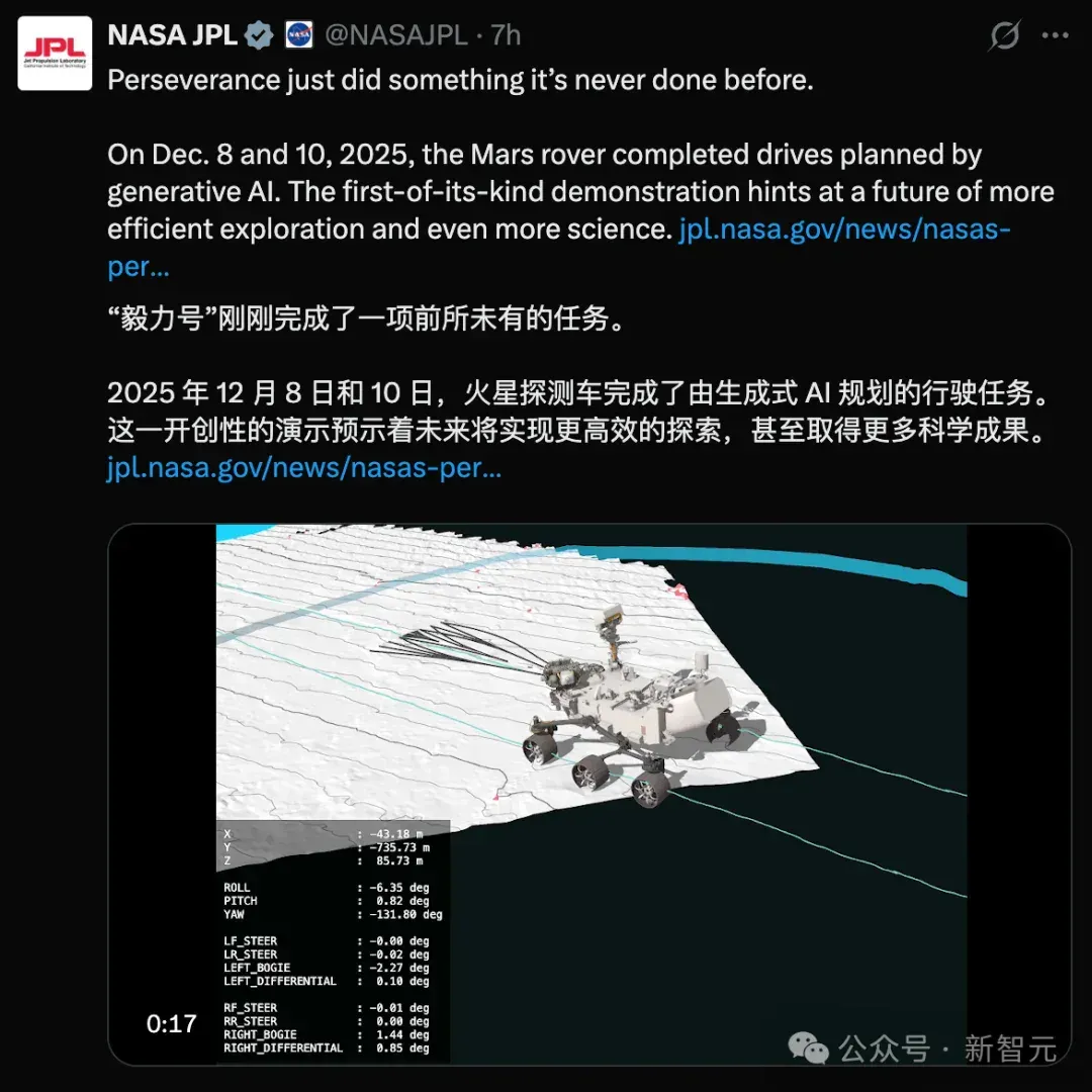 Claude「开上」火星!跨越3.6亿公里,AI指挥毅力号自动驾驶
