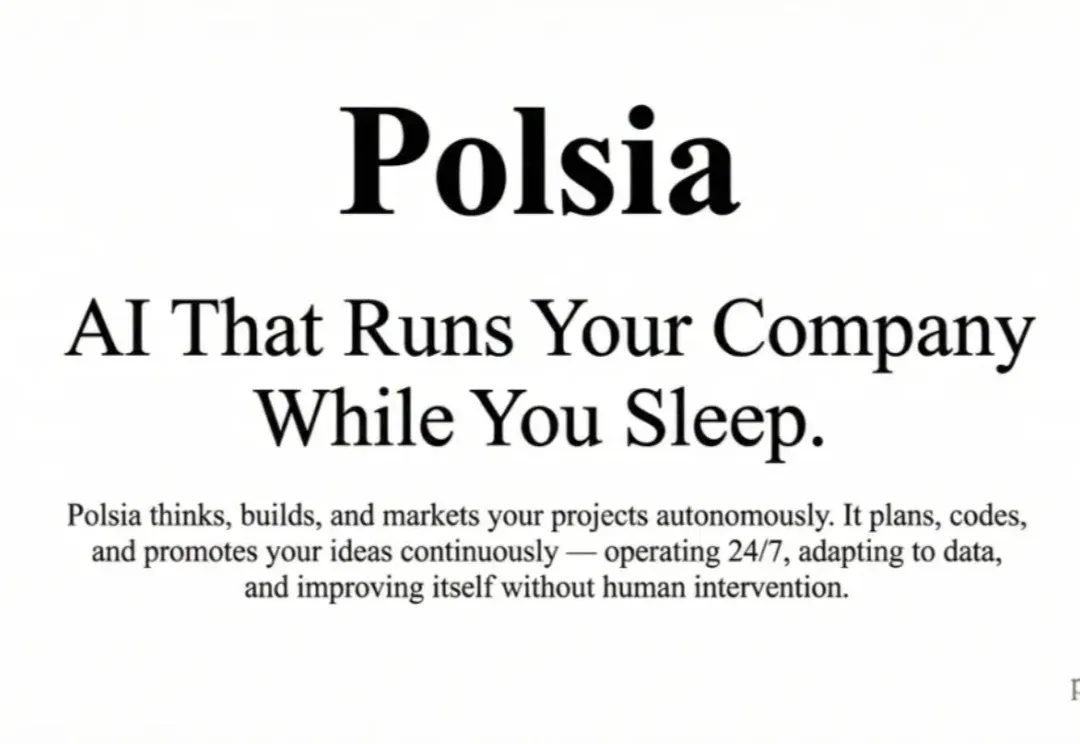 0员工、月烧120万美元账单，AI初创公司Polsia被中国开源模型救了