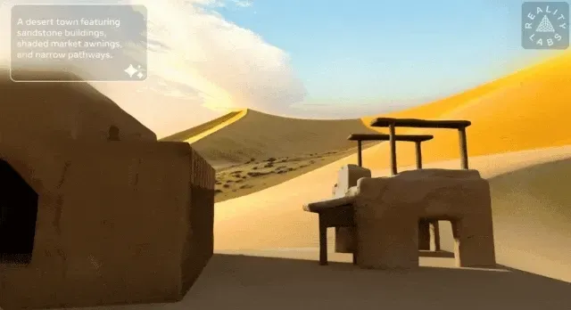 Meta再推WorldGen，简单一句话，竟「盖」出50×50米一座城