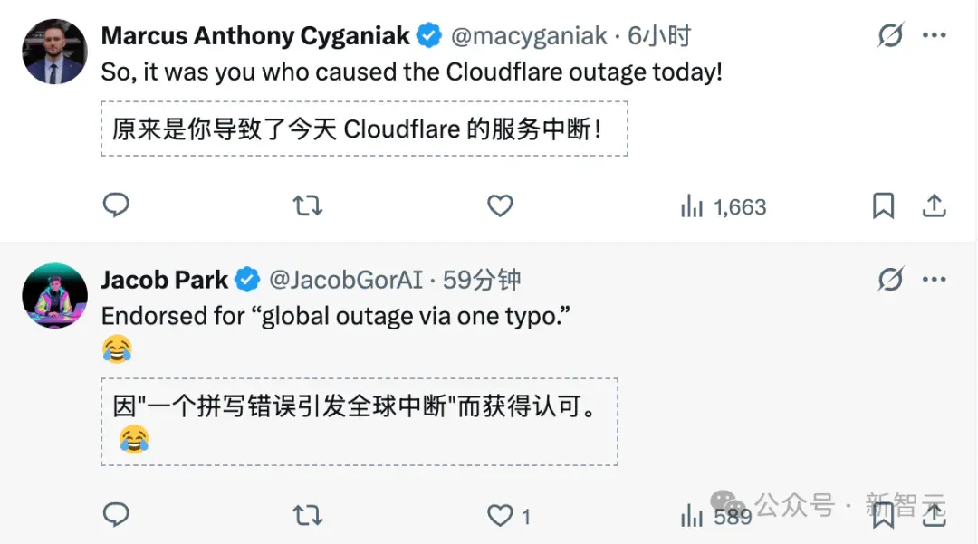 AI杀死了AI！Cloudflare全球崩盘惨案，元凶已被原地解雇
