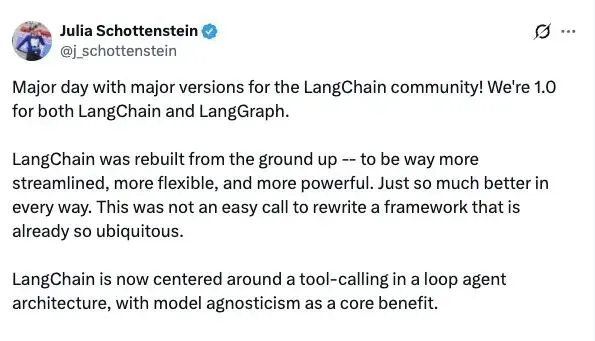 LangChain 彻底重写：从开源副业到独角兽，一次“核心迁移”干到 12.5 亿估值