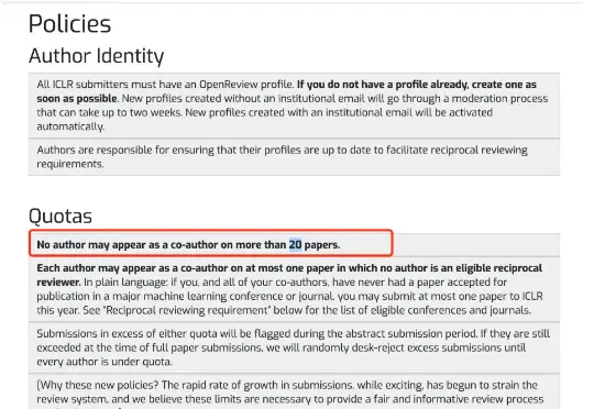 每人最多20篇？ICLR新规遭DeepMind研究者「反讽」请愿