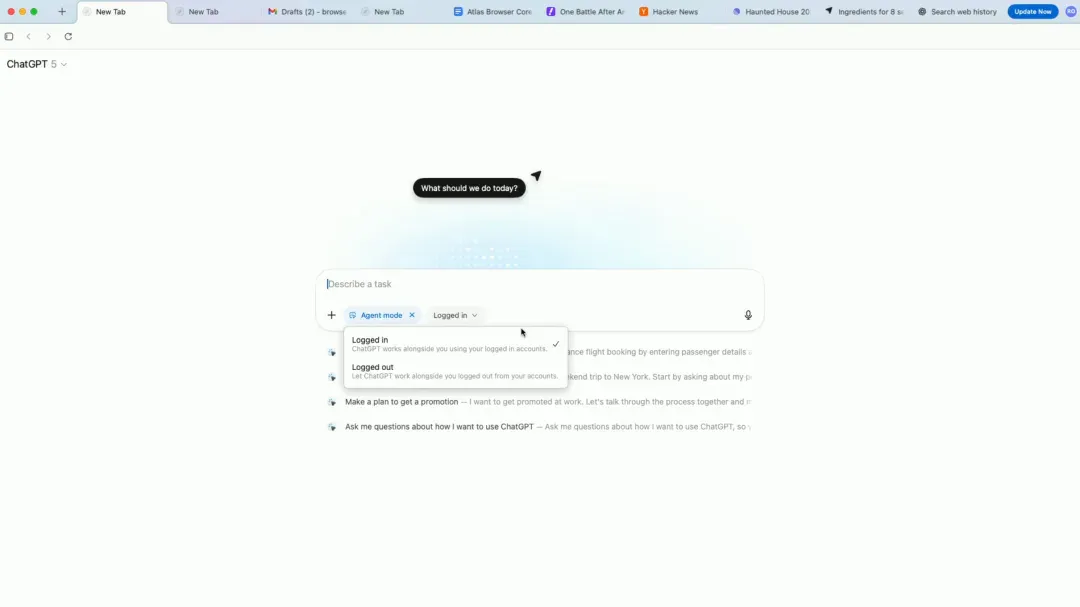 只用 ChatGPT 帮你上网，OpenAI 的 Agent 浏览器 Atlas 来了