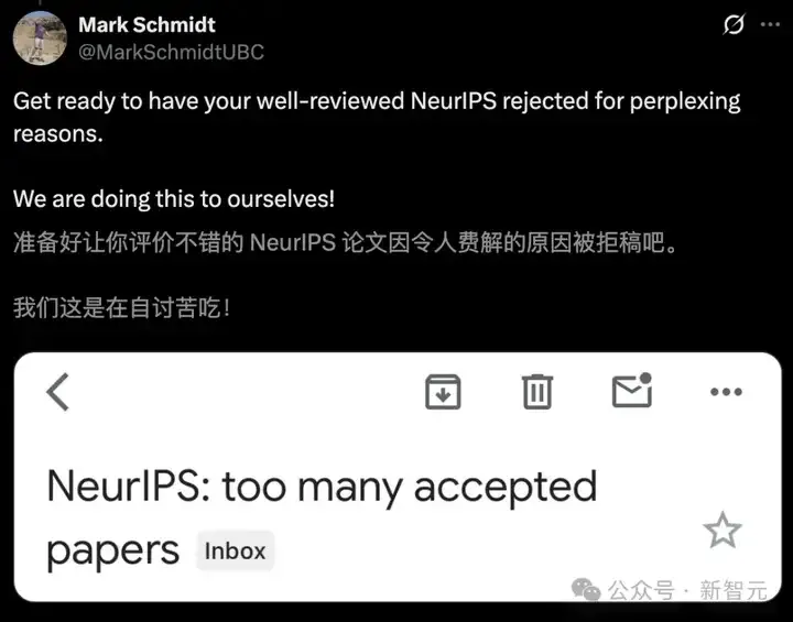 NeurIPS近3万投稿爆仓，强拒400篇论文！博士疯狂内卷，AI顶会噩梦来袭