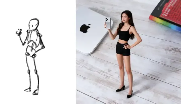全网都在玩的生图模型，我用它把 iPhone 17 提前发布了