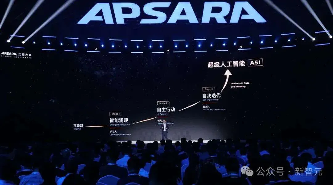 刚刚，阿里CEO吴泳铭发布「ASI宣言」：超级智能才是终局！